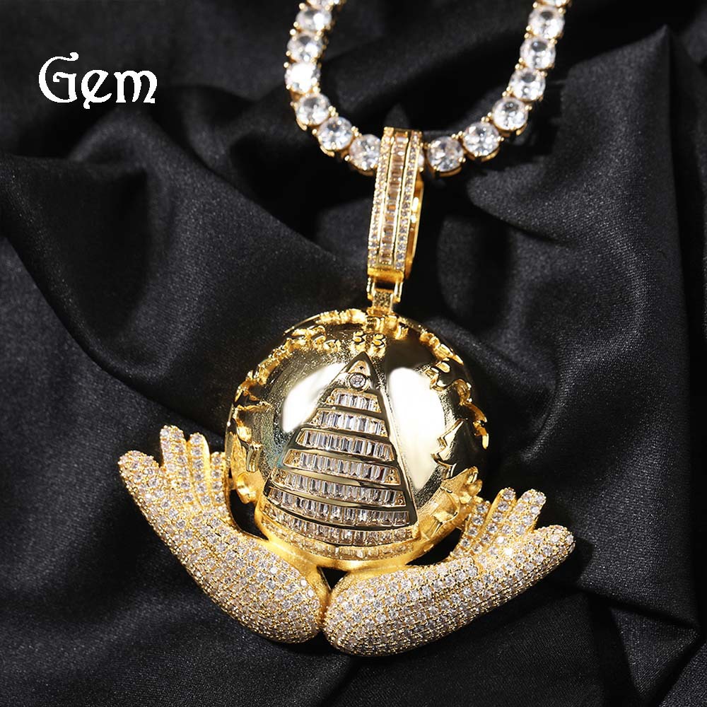 fashionable creative copper pendant