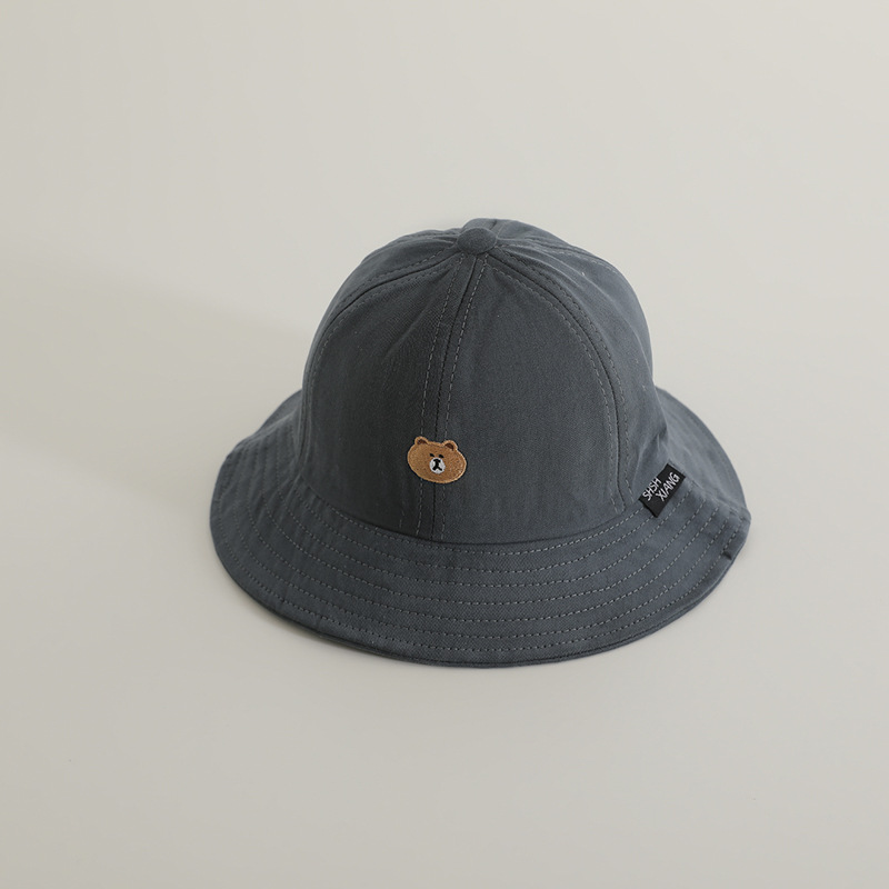 Sombrero bebé para niños primavera y otoño nuevo lindo sombrero pescador sombrero de otoño para niños sombrero de bañera para niños sombrero de sol universal