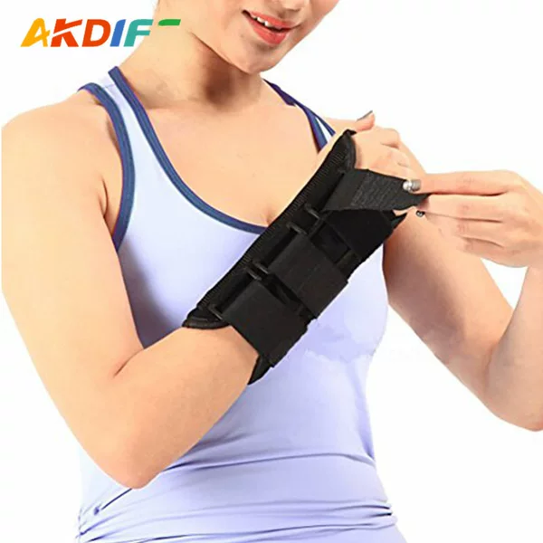 Sports Wrist Guards Steel Plate Support Fixed Wrist Protection Fracture Sprain Sports Protective Gear Steel Plate Wrist Guards Wholesale