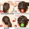 Ponytail, invisible wig made from real hair, wholesale