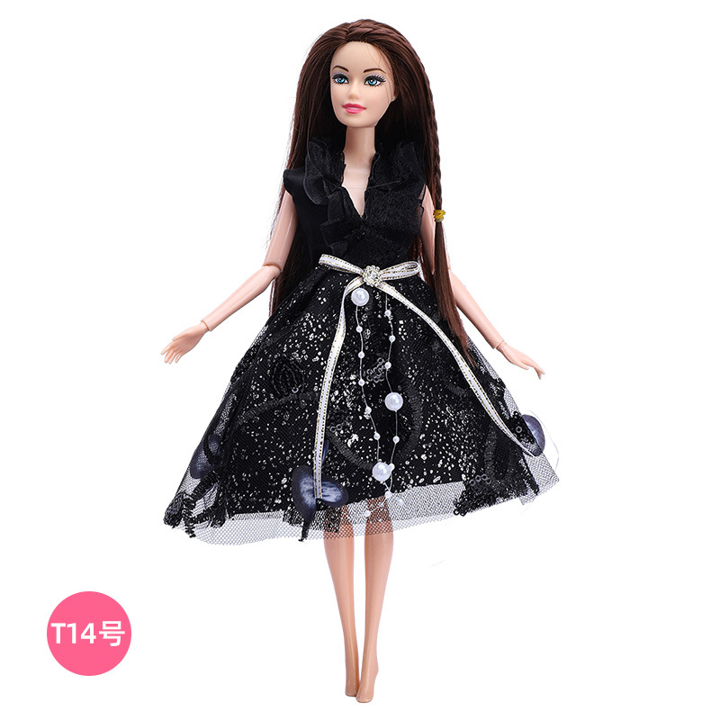 30cm Barbie muñeca ropa traje moda vestido princesa vestido encaje vestido niñas juguetes transfronterizos nuevo