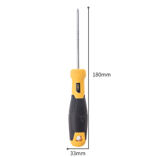 Deli Cross Torpedo Handle Screwdriver Multi-Specification Household Tools Manual Screwdriver Screwdriver Wholesale