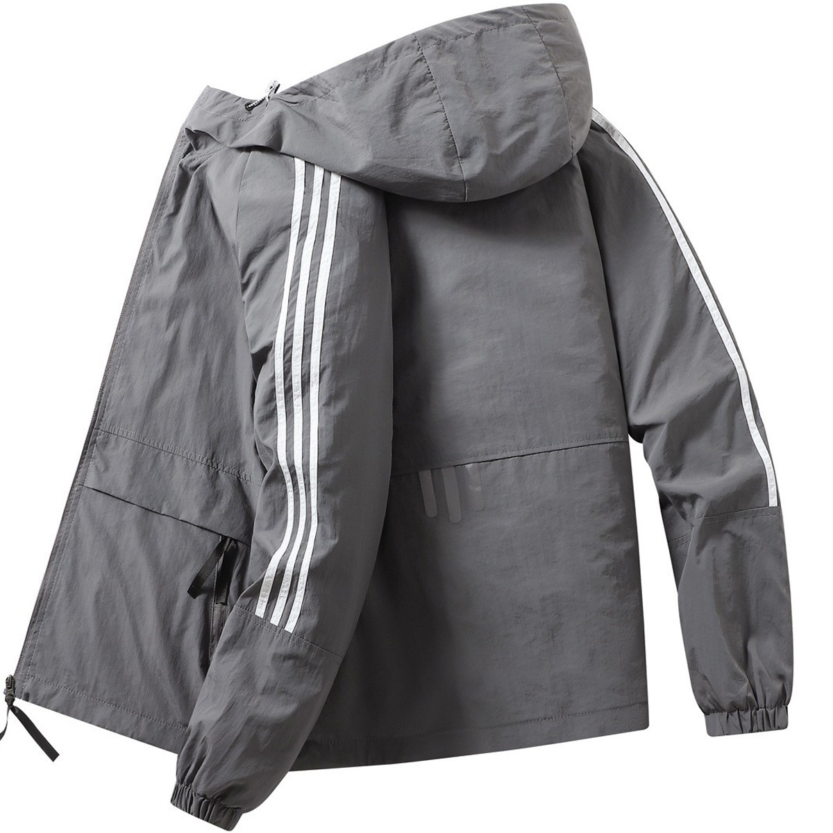 Chaqueta ultrafina de verano transfronteriza hombre comercio exterior tres barras abrigo solar marea seca ropa de pesca abrigo grande