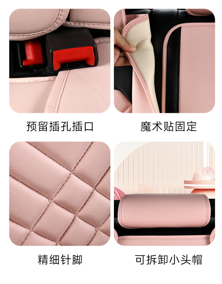 24 new angel bear full leather cartoon car cushion four seasons entity cushion wholesale cross-border a generation of hair
