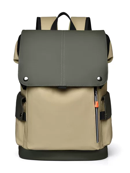 Men's large-capacity casual business travel backpack, high-end simple commuter laptop backpack