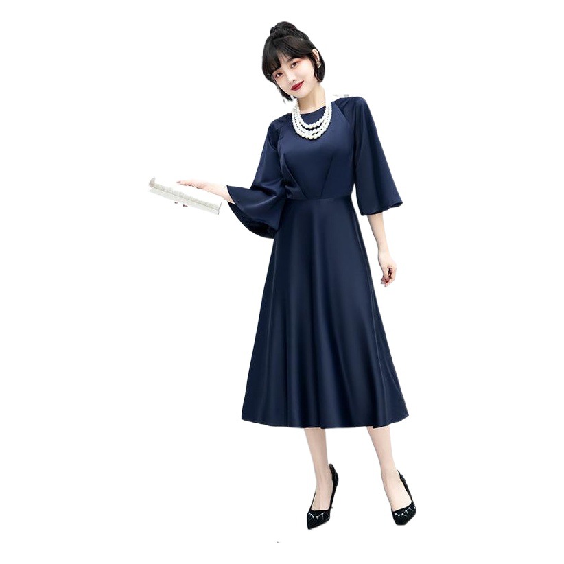 Nuevo vestido de noche transfronterizo para mujeres 2024eBay Amazon AliExpress temperamento vestido multicolor estilo se puede usar en tiempos ordinarios