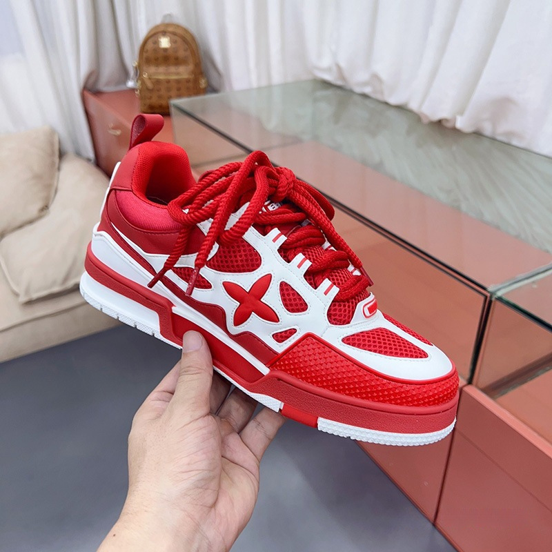 Putian Cross-Border Lvafgn Bread Shoes Women's Thick-Soled Inner Skate Shoes Casual Versatile Sports Shoes Men's Basketball Trendy Shoes