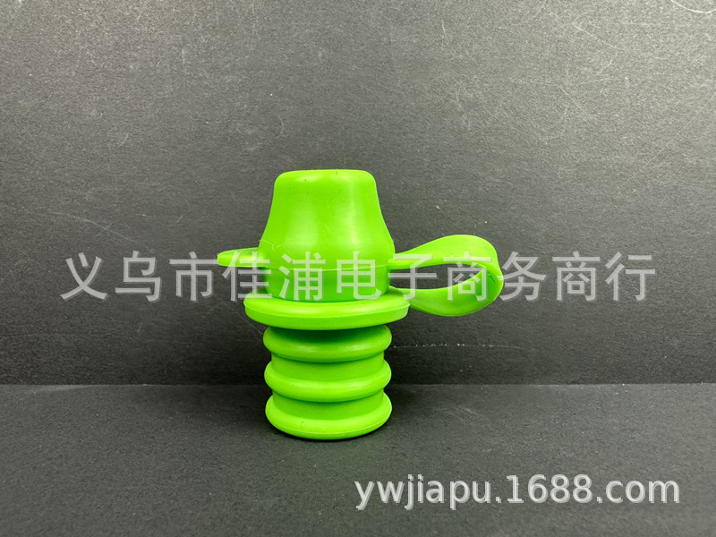 Tapón de silicona para botellas de bebidas, superventas transfronterizo, para agua potable, boquilla antiderrames, boquilla para botellas de bebidas, grado alimenticio