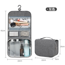 新品大容量洗漱包简约高颜值化妆品收纳包防水时尚挂钩洗漱包批发