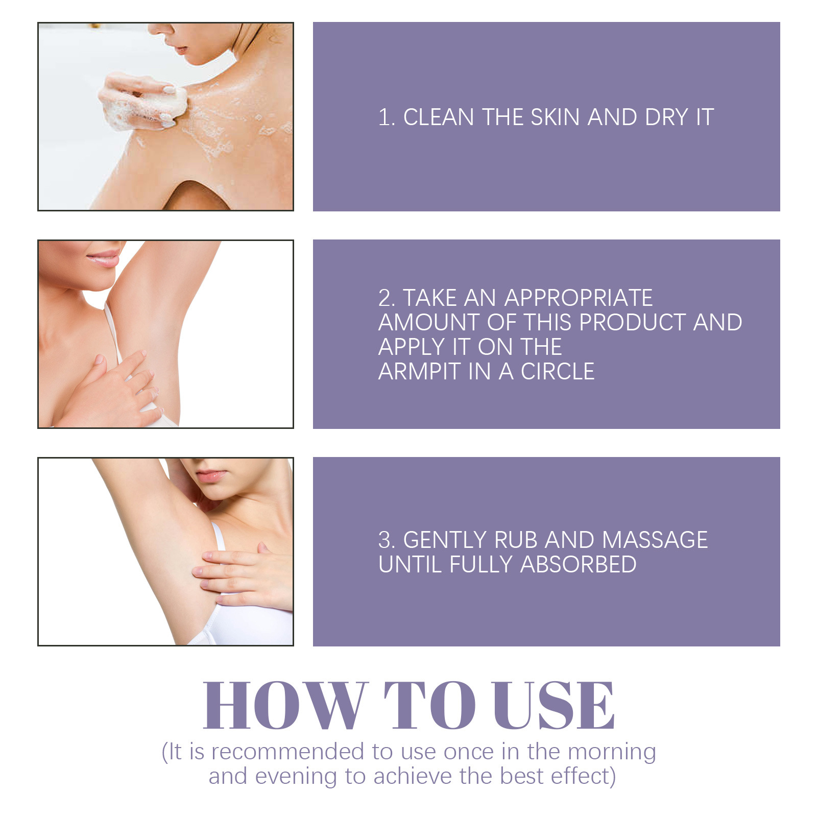 EELHOE Deodorant Cream Cleansing Armpit Sweating Foggy Odor, Underarm Brightening, Refreshing, and_voghion.com