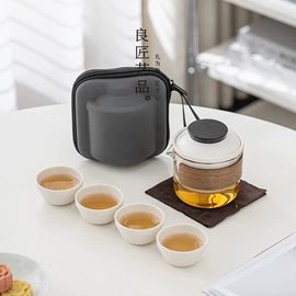旅行茶具;茶具套装;陶瓷杯