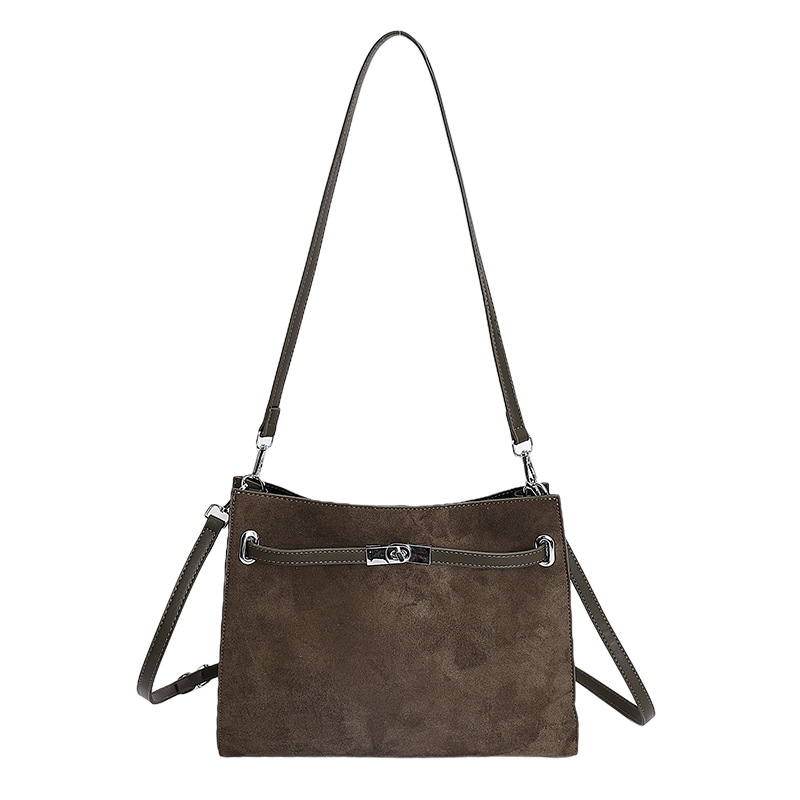 Cross-border retro mate bolso Kylie mujeres otoño / invierno 2025 nuevo estilo universal bolso de hombro de viaje mochila bolso de moda