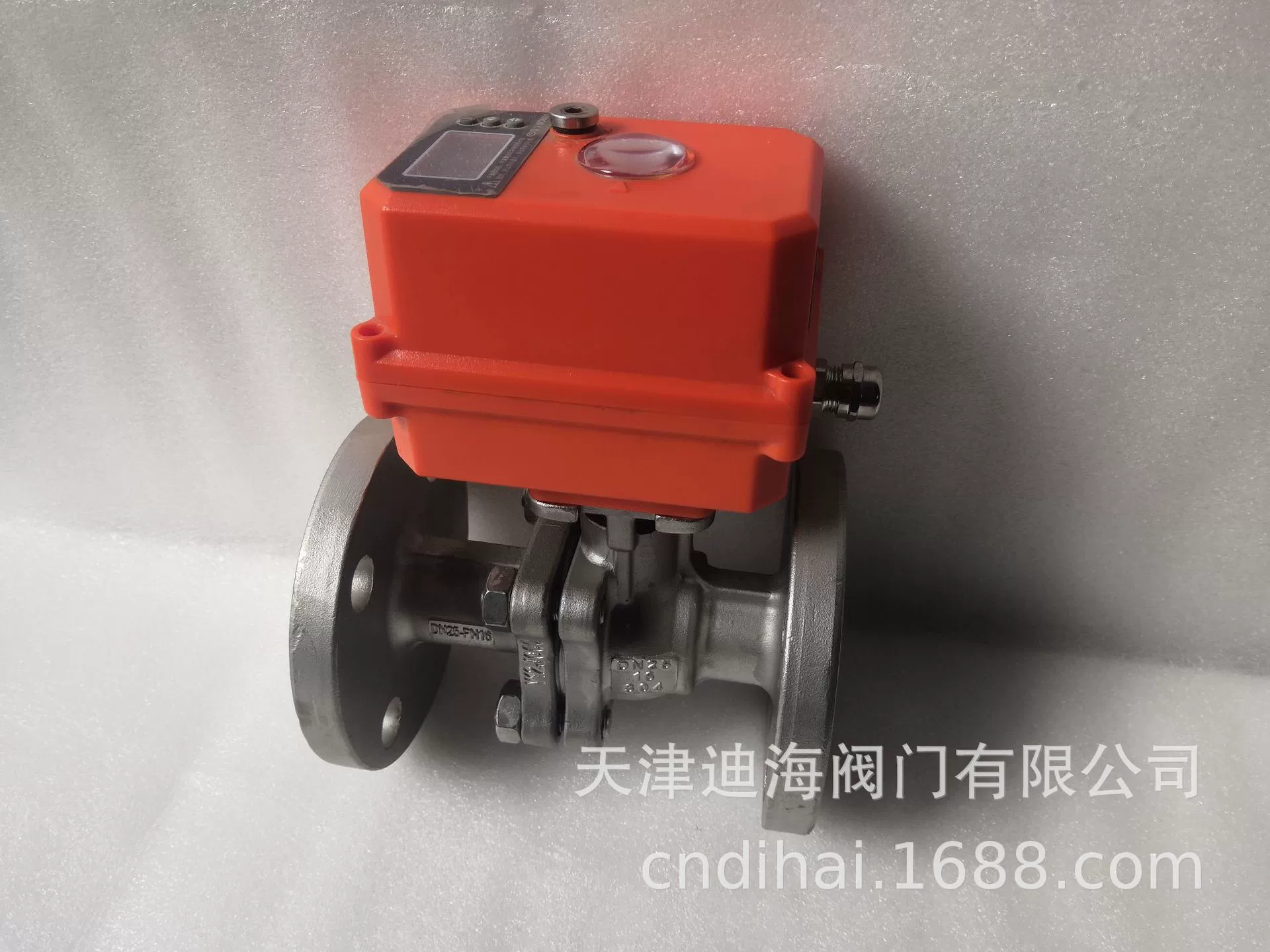 Оптовая Продажа с фабрики 304 Электрический шаровой кран из нержавеющей стали Dihai миниатюрный Электрический Регулируемый шаровой кран DC DC12-24V