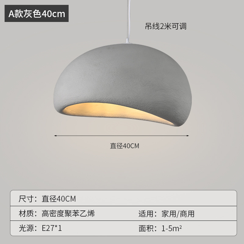 Wabi-Jifeng Candelabro Diseñador Cream Cafe Yuanbao B & B Restaurant