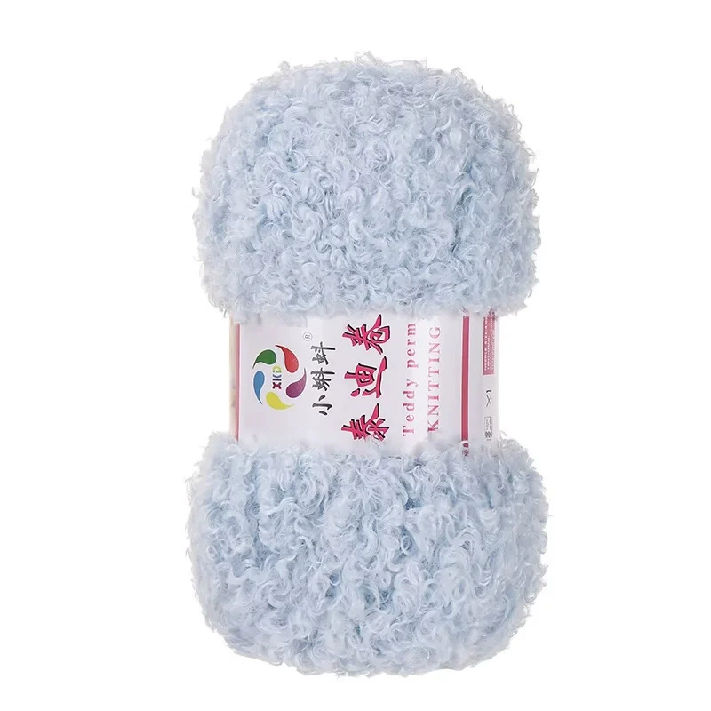Кати Teddy Rolling Wool Warbur twisted basket Teddy dog special line Korean blog lord three DIY handmade hook needles