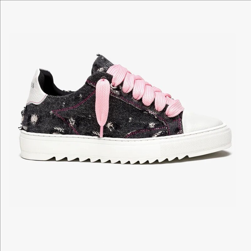 In-Stock Numeris Shoes Sports Casual Shoes Skateboard Shoes Men's Denim Ripped Thick-Soled Loafers Women's In-Stock Numeris Shoes Sports Casual Shoes Skateboard Shoes Men's Denim Ripped Thick-Soled Loafers Women's