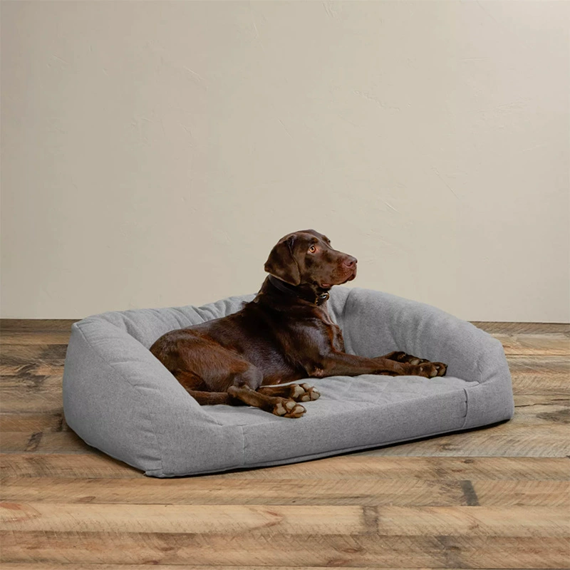 Лежанка для собак из пены с эффектом памяти, диван для собак из пены с эффектом памяти
