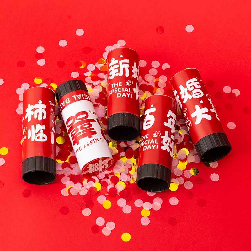 Casamiento mano torcida pequeño regalo de artillero de regalo de boda suministros de boda especial de mano cinta de rociador de artillero de regalo de boda