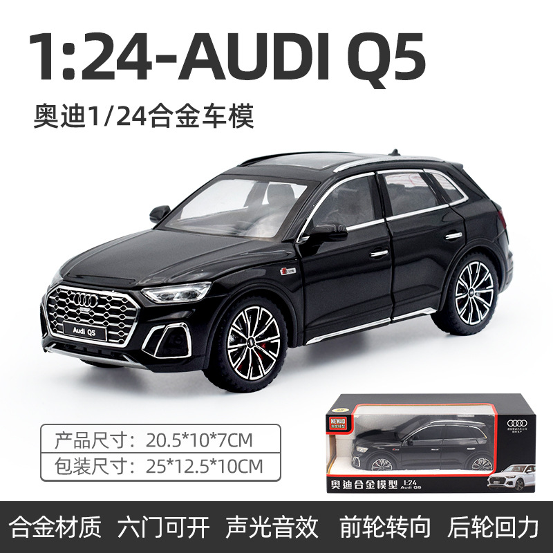 1: 24 Audi Q5 modelo de aleación - negro