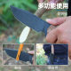 Cross-border BK-028 tactical straight knife field 14C28N steel new multifunctional linen small straight self-defense tool K sheath