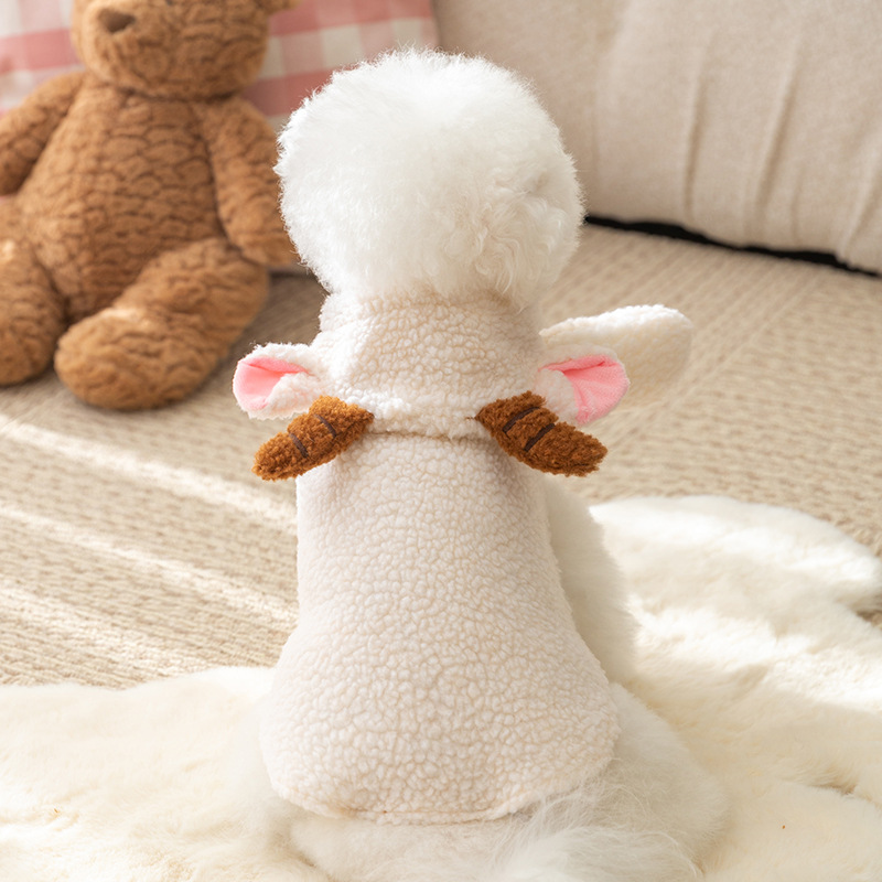 Ropa de perros de invierno encantadora extraña ropa de algodón Teddy Bear Boomerang Schnauzer perros pequeños mascotas calientes
