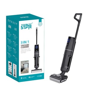 Winning Star Cross-border Household Cleaning Dust Removal Mite Removal Handheld Wireless Vacuum Cleaner Three-sided Suction and Towing All-in-One Machine