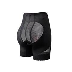 OSS MN 下着、女神風ダブルCヒップアップコルセットパンツ、夏用薄手メッシュシームレスレースミッドウエストヒップアップパンツ