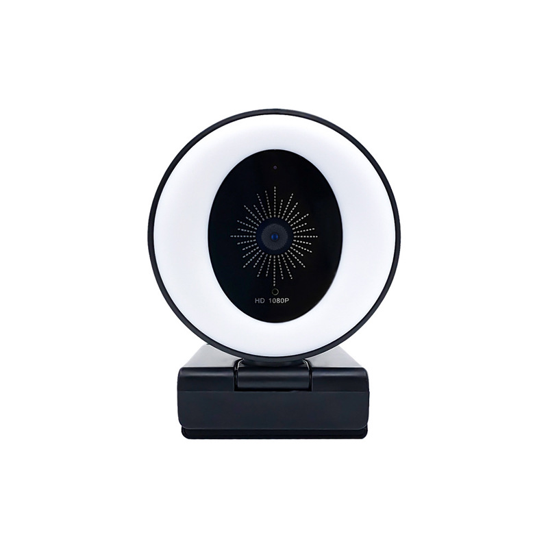 USB cámara de computadora en vivo Cámara HD cabeza de escritorio red Clase ancla de escritorio videoconferencia sin conductor