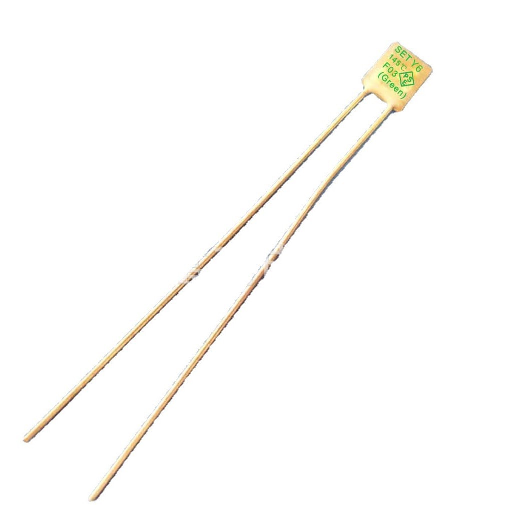 Y6 145度5A方形温度保险丝 热熔断器 热保护器 热熔断体 温度保护