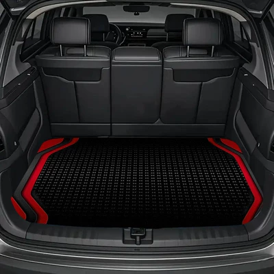 easy to maintain, dust-proof – Avtomobil döşəmə paspasları - temus-new-trunk-mat-4-75100cmcrystal-velvet