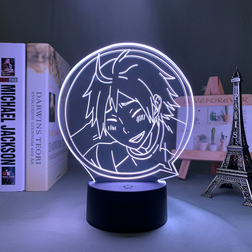 Акриловая ночная LED-лампа с волейболом, минифигура, 3D, подарок на день рождения