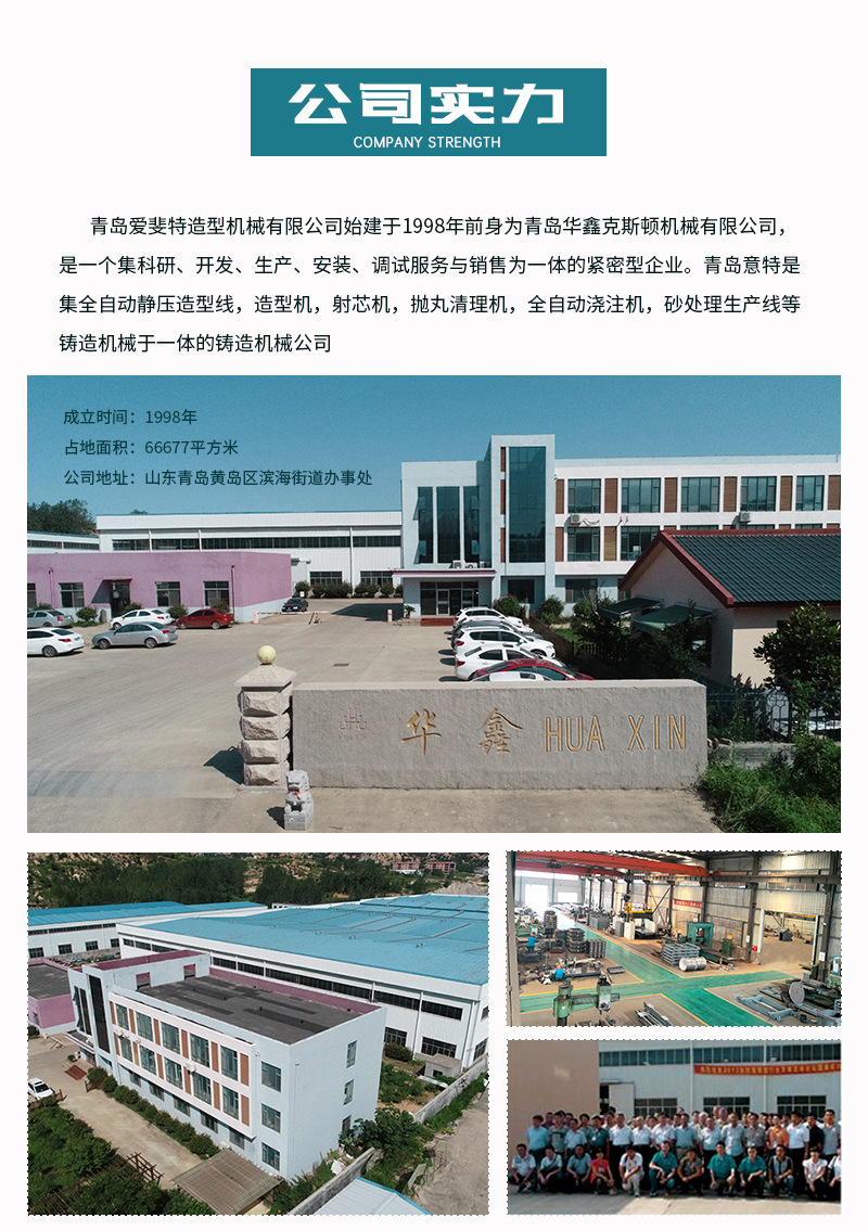 双主机静压造型线