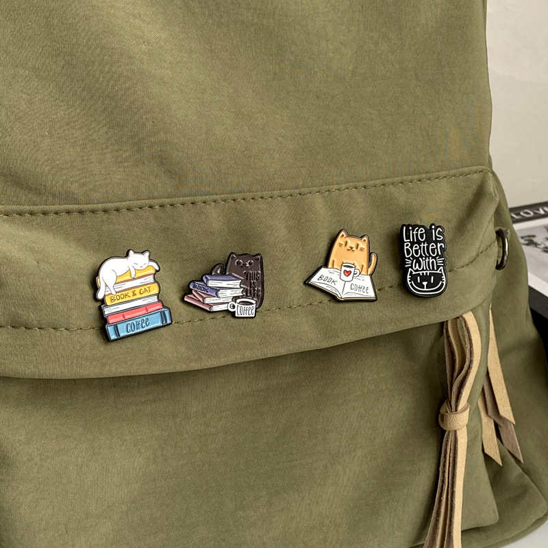 16g Weight Brooches Classification Holiday Occasion Alloy Material Animal Pattern Unisex Gender Stoving Varnish Design Cute Style Cute Pin Animal Alloy Stoving Varnish Unisex Brooches 9