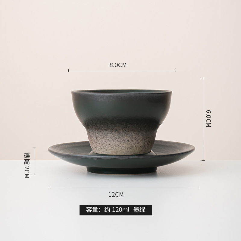 Personalidad original de tazas de cerámica para parejas de tazas de agua tazas de café italianas tazas de platos set de oficina sofisticado estilo europeo