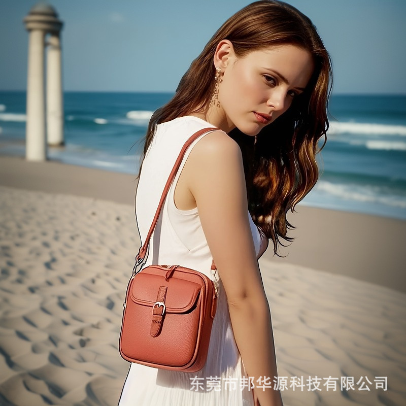 Unisex Messenger Bag Storage Bag Shoulder Bag Crossbody Bag for Amazon Independent Station with Retro Lock Design Unisex Messenger Bag Storage Bag Shoulder Bag Crossbody Bag for Amazon Independent Station with Retro Lock Design