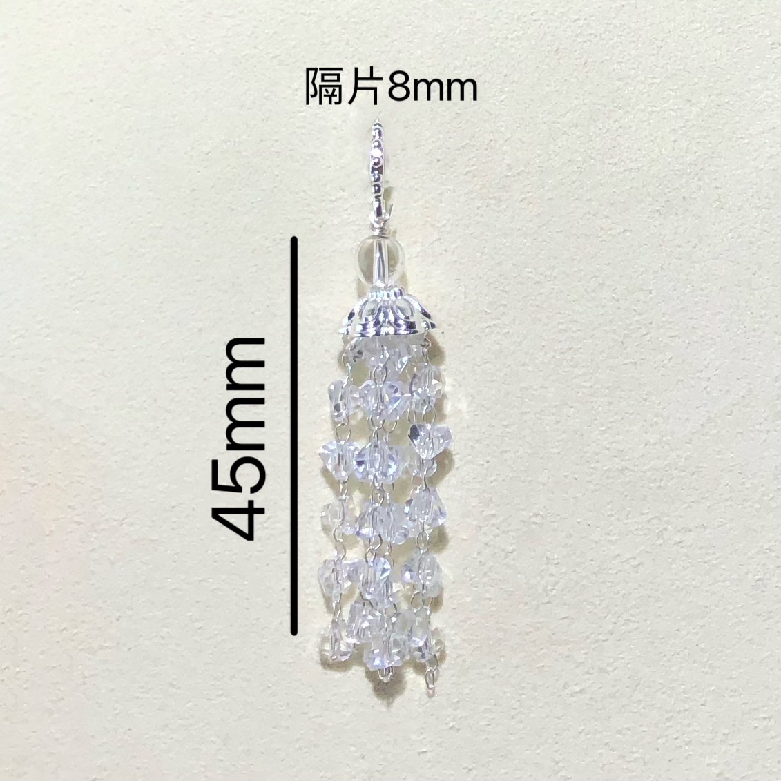 High Color Retention 14K Gold-Filled Crystal DIY Accessories Heavy Tassel Pendant Spacer Beads Bracelet Necklace Beaded Accessories