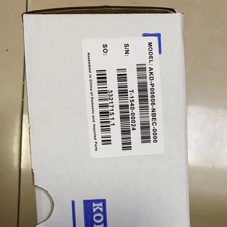 原装进口KOLLMORGEN科尔摩根伺服器AKD-P00607-NBCN-0000全新议价