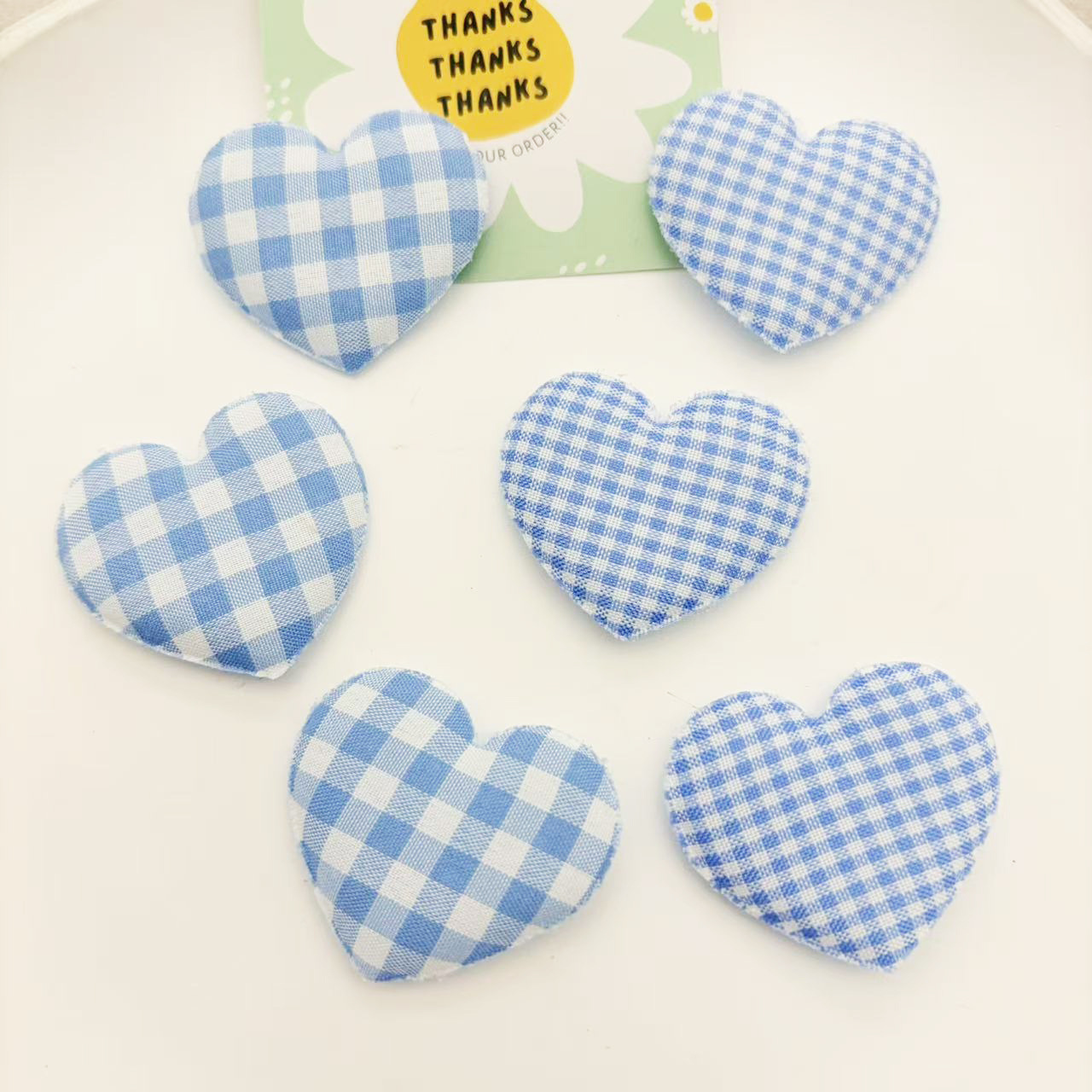 Blue accessory heart-shaped