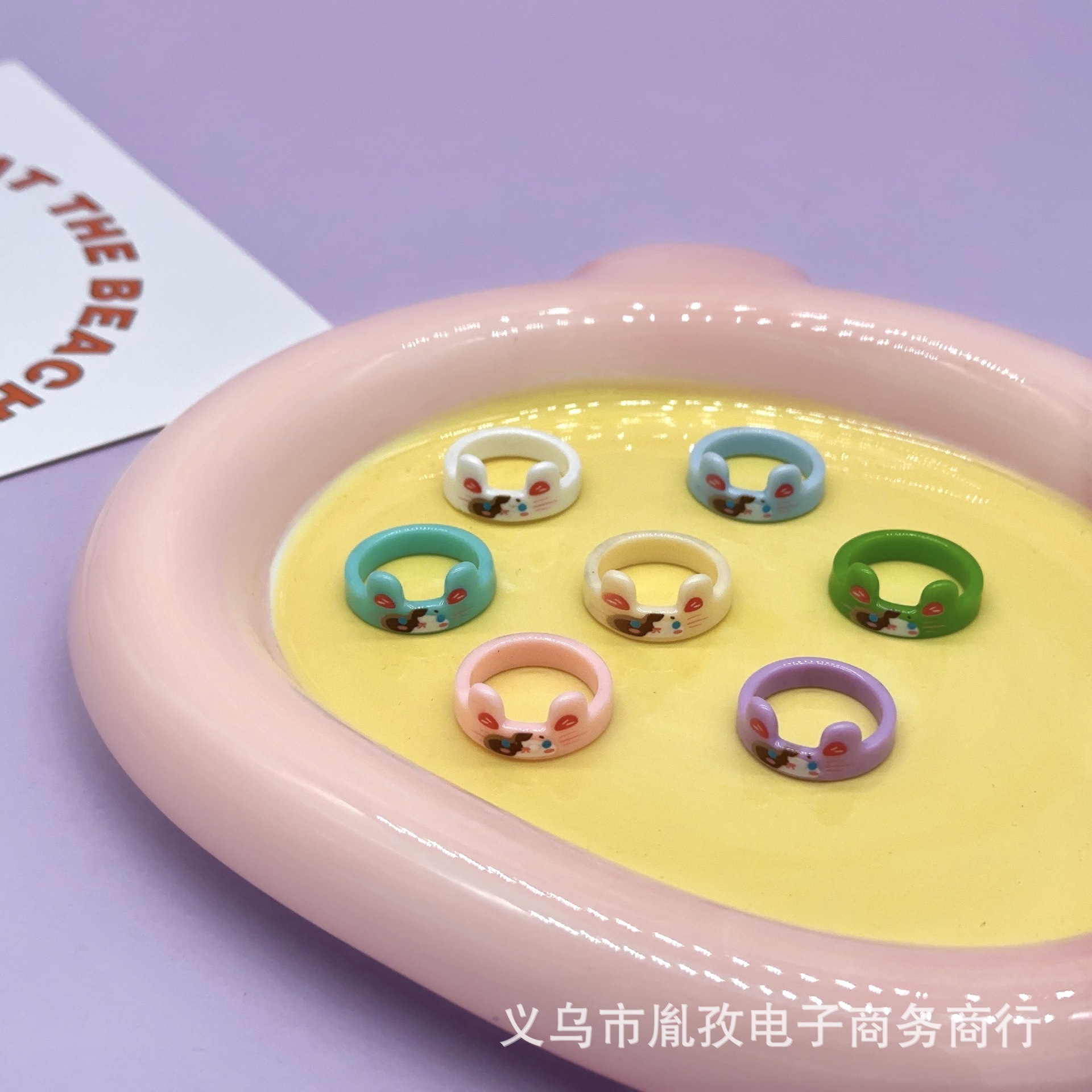 Nuevo anillo de muñecas, anillo de gato, anillo de personalidad encantador con un diseño único de nicho