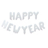 Cross -border 16 -inch Happy New Year New Year's Happy Letter Aluminum Film Balloon Set