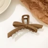Metal crab pin with bow