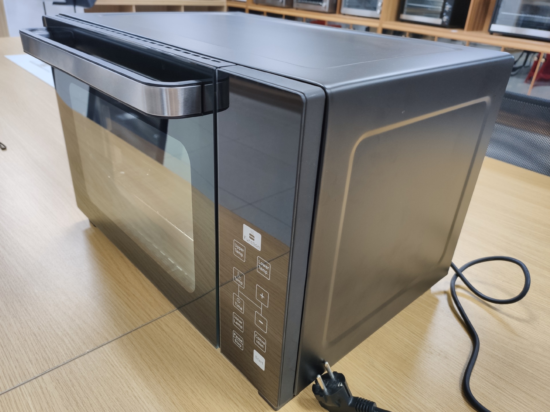 35L comercio exterior horno eléctrico de gran capacidad Weijin multifunción tipo tacto frío pulverización horno vertical