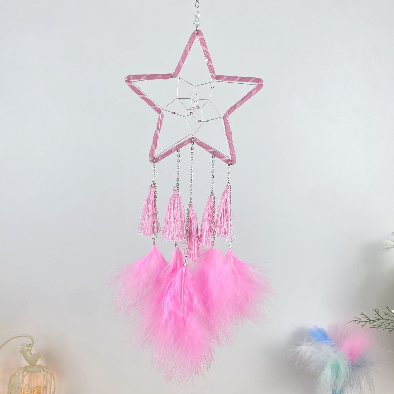 스타 드림캐쳐 + 핑크