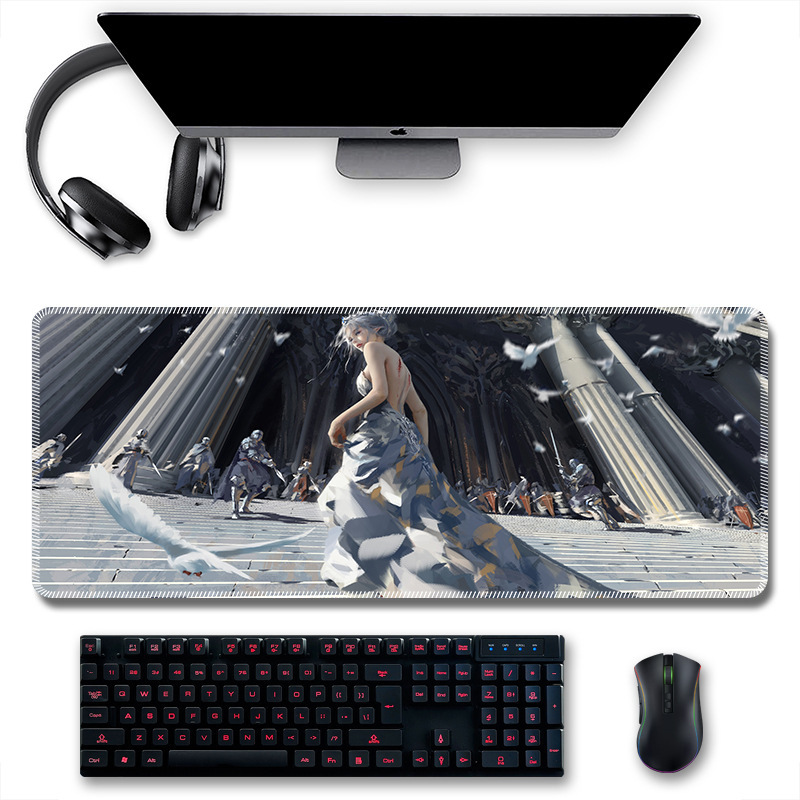 Alfombrilla de Ratón Grande US Dollar Heat Map, Borde Antideslizante, Engrosada