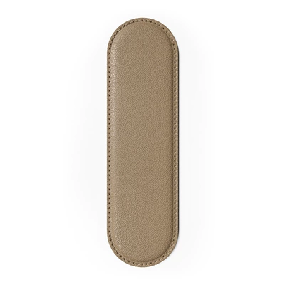 Car tissue box/set, Tissue Box with Magnetic Strip - mocha-brown-magnetic-strip