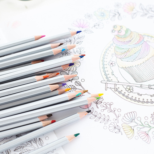Korean Munami colored pencils 12 colors 24 colors 36 colors 48 colors oil-based color lead painting watercolor pencil 07029