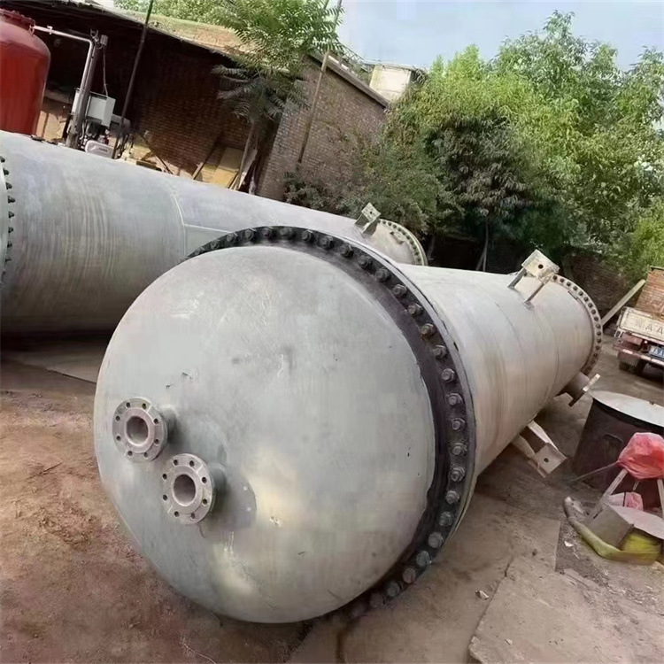 销售 二手列管冷凝器 二手100平方全不锈钢列管冷凝器 钛材换热器