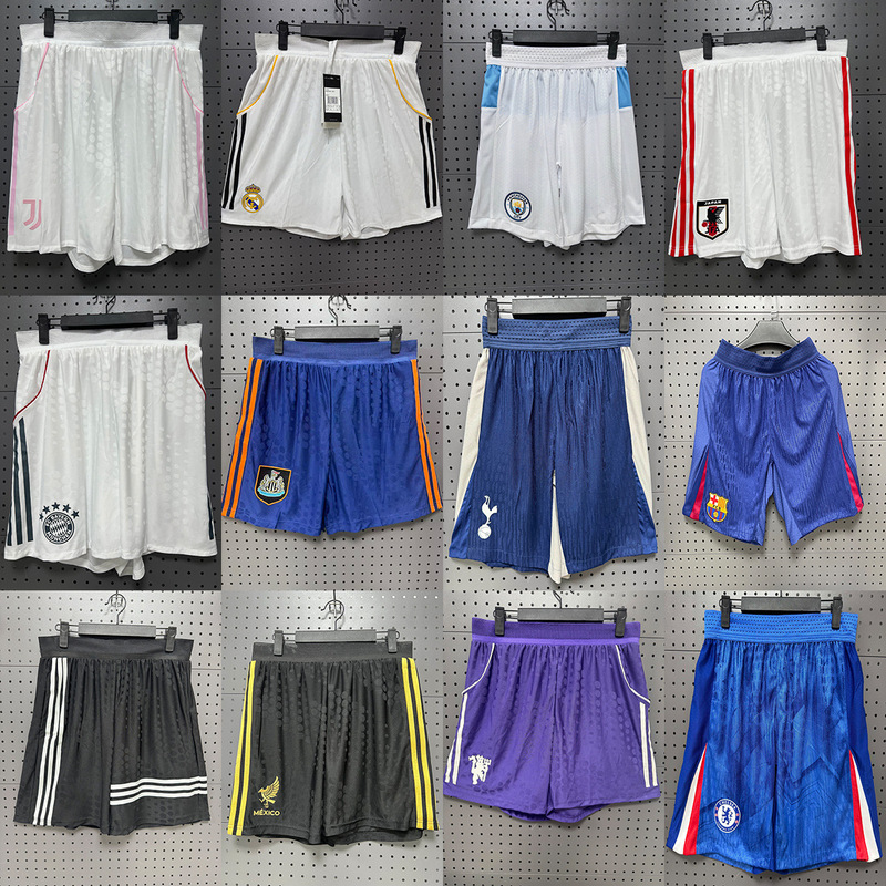 2526 New Models of Arsenal, Barcelona, Real Madrid and Other Club Players' Team Shorts Wholesale, Dropshipping, Quick-Drying