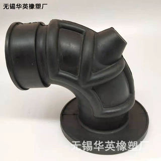 车用排水系统管间转接90度橡胶直角弯头（来图来样加工定制）