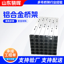 铝合金桥架厂家批发200*100托盘式电缆桥架带盖板托臂电力桥架